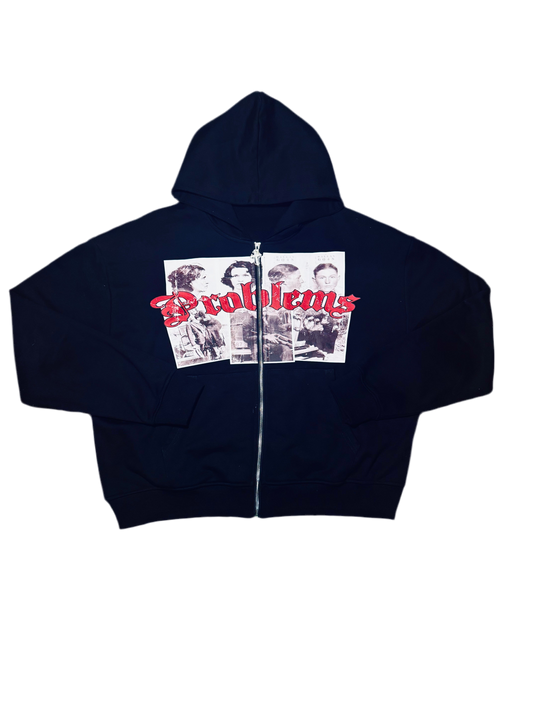 Bonnie & Clyde Zip Hoodie